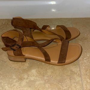 Franco Sarto leather sandals